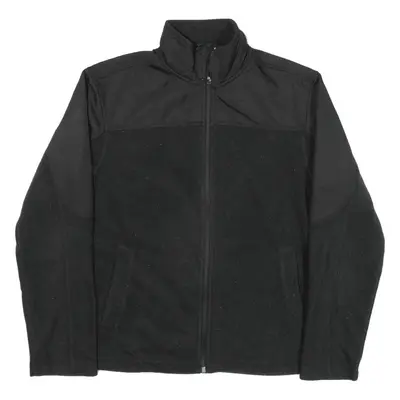 STARTER Fleece Jacket Black Mens S