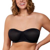 HSIA Women's Convertible Strapless Minimizer Bandeau Bra Underwire Unlined for Large Bust