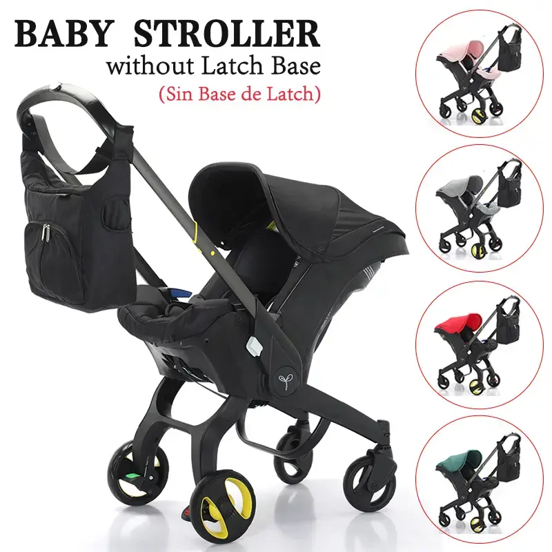 (No Have Base)Baby Stroller with a Bag,High Quality & Multi functional Newborn Stroller, 4 Wheel Travel stroller for Baby, Fo...