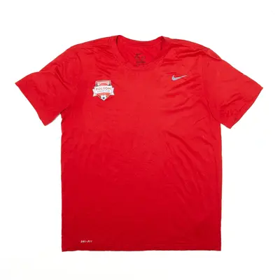 NIKE Folsom Soccer Club Jersey Red USA Short Sleeve Mens L