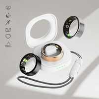 2025 Smart Health Ring for Women & Men,5-7 days Fitness Tracker with Blood Oxygen/HeartRate/Blood Pressure,Sleep Analysis, St...