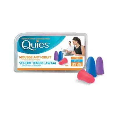Foam hearing protectors Quies Disc 3 pairs