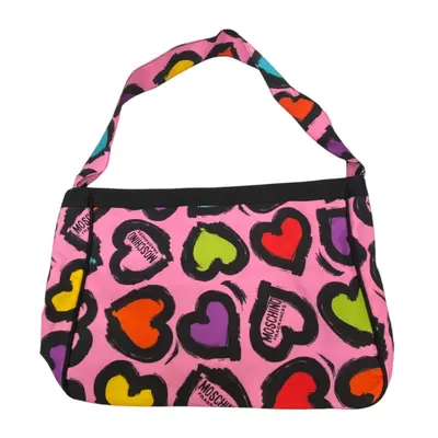 Moschino, hearts and love, fabric bag, 1905969, women, 40 x 32 x 13