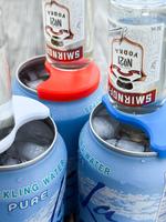 Can Clips: Red White & Blue - The Ultimate Drink Upgrade for Versatile Use drinkware accessory tumbler accessories