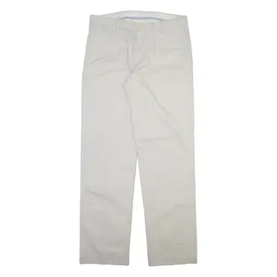 POLO RALPH LAUREN Mens Trousers Grey Regular Straight W34 L34