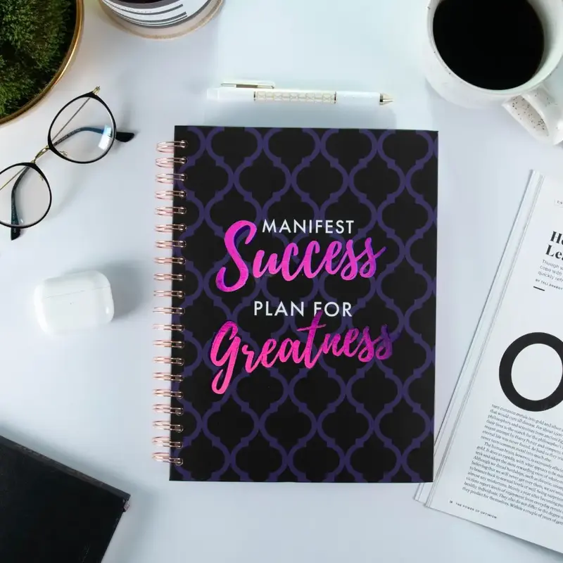 2025 My Posh Planner: (Large) Monthly/Weekly Planner, Budget Planner, Manifestation Journal, Gratitude Journal, Chic Calendar...