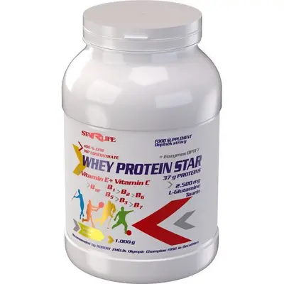 Starlife STAR Whey Protein 1,000 g - Flavor: Strawberry