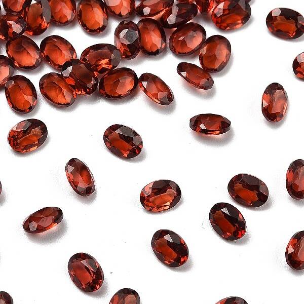 Faceted Natural Garnet Cabochons