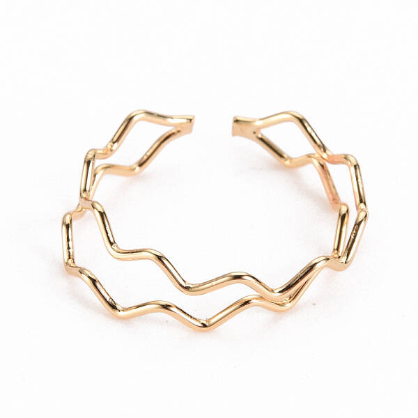 Brass Cuff Rings