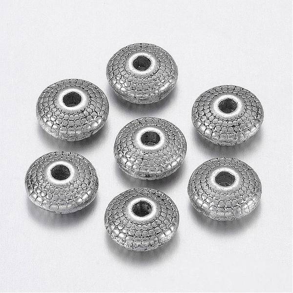 Tibetan Style Alloy Spacer Beads