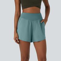 Halara Breezeful™ High Waisted Side Pocket Quick Dry Casual Shorts 4\