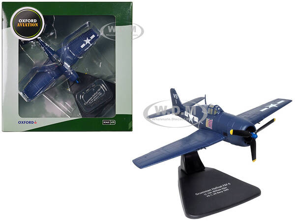 Grumman Hellcat F6F-5 Fighter Aircraft Lt. Cdr. Willard E. Eder, VS-1 (1945) United States Navy Oxford Aviation Series 1/...