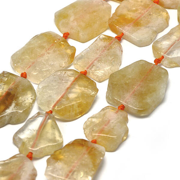 Natural Citrine Beads Strands