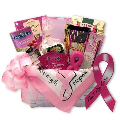 Gift Baskets Find A Cure Breast Cancer Gift Basket