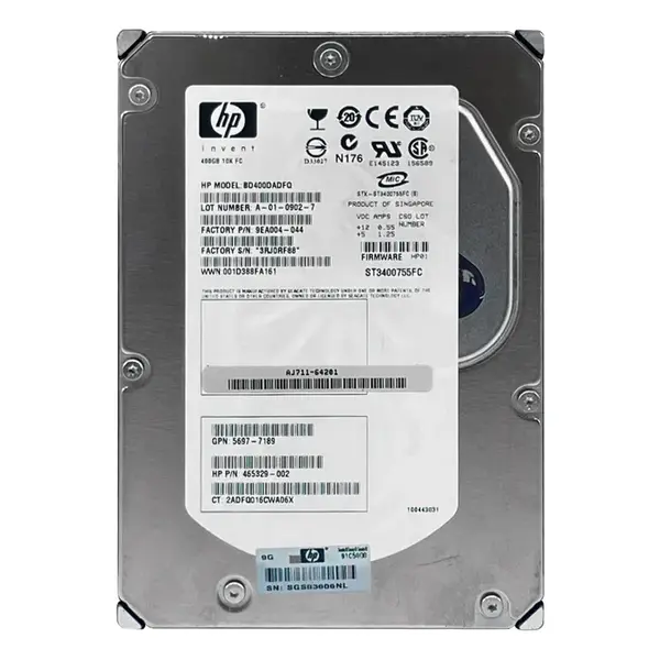 9EA004-044 Seagate 400GB 4Gb/s FC 10000 3.5-inch 16MB Hard Drive