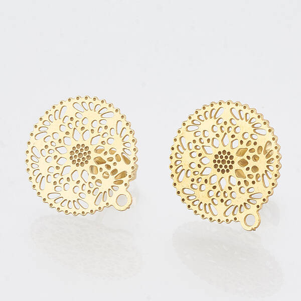 304 Stainless Steel Stud Earring Findings