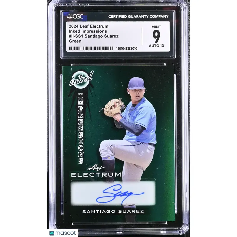 Santiago Suarez CGC 2024 Electrum #II SS1 Green 14/15 Baseball 9