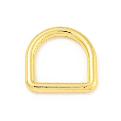 Rack Plating Brass D Linking Rings