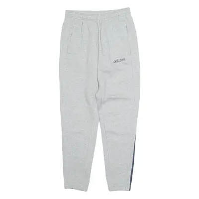 ADIDAS Mens Joggers Grey Tapered S W29 L30