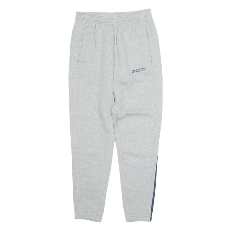 ADIDAS Mens Joggers Grey Tapered S W29 L30
