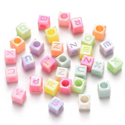 Opaque Acrylic Beads