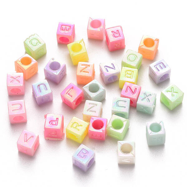 Opaque Acrylic Beads