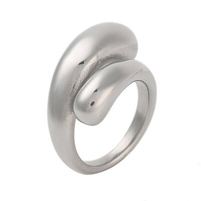 Non-Tarnish 304 Stainless Steel Rings for Women