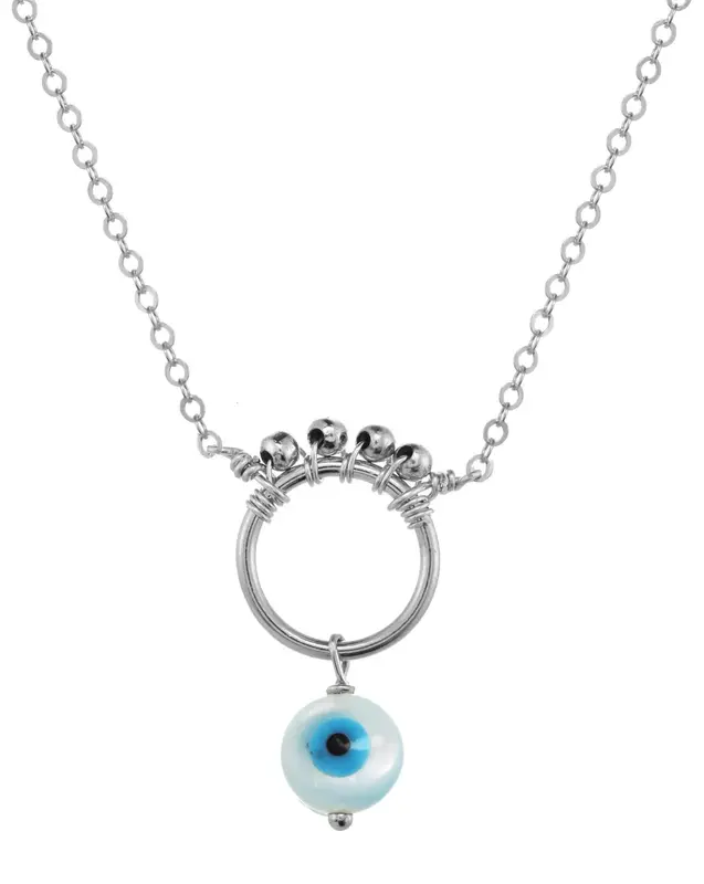 Ivy Necklace | Metal Color: Silver