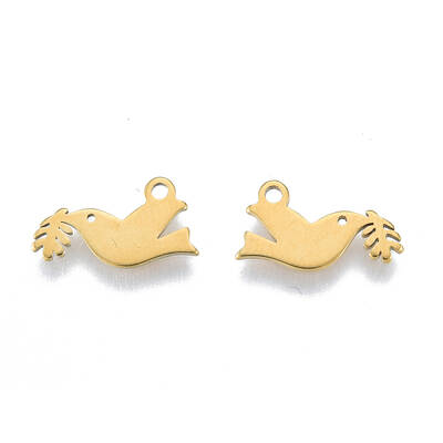 Ion Plating(IP) 201 Stainless Steel Charms