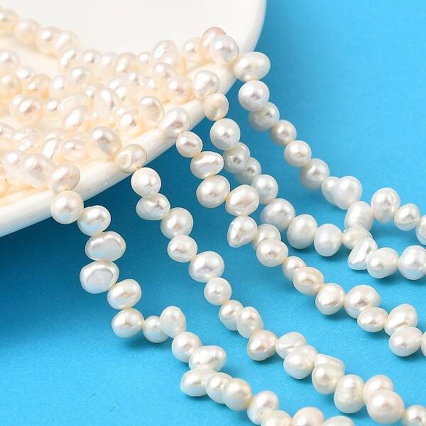 Natural Cultured Freshwater Pearl Beads Strands