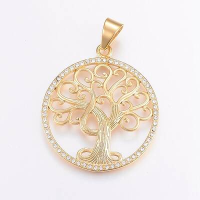 304 Stainless Steel Big Pendants