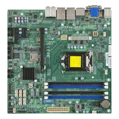 X10SLQ-L-O Supermicro LGA1150/ Intel Q87/ DDR3/ SATA3/USB3.0/ A/2GbE/ MicroATX System Board Motherboard