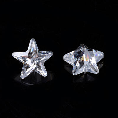 Cubic Zirconia Pointed Back Cabochons