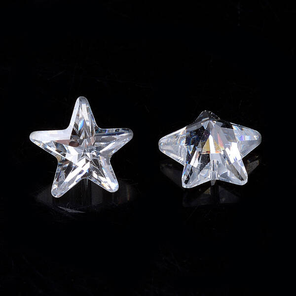 Cubic Zirconia Pointed Back Cabochons