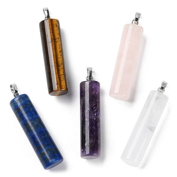 Natural Mixed Gemstone Pendants