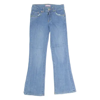 LEVI'S Girls Jeans Blue Regular Flared W26 L27