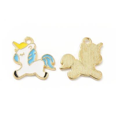 Alloy Enamel Pendants