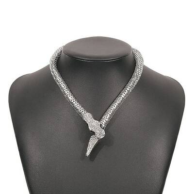Alloy Popcorn Chain Necklaces