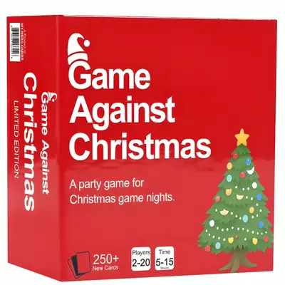 Game Against Christmas - A Party Card Game for Christmas Game Nights, 250+ Cards, Limited Edition