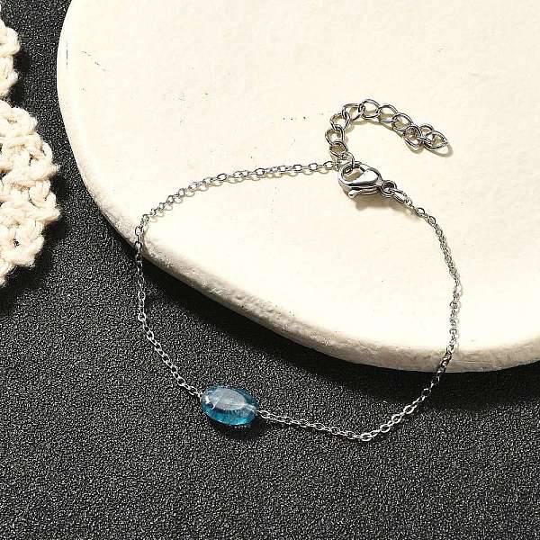 304 Stainless Steel  Link Bracelets for Women