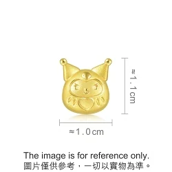 'Kuromi' 999 Gold Charm