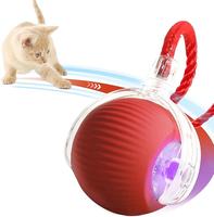 Interactive Cat Toy Ball: Automatically rolling electric ball, suitable for indoor cats/dogs, brings the fun of chasing tails...
