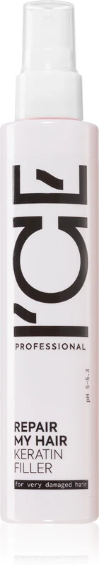 Natura Siberica ICE Professional Repair My Hair concentrated intensive treatment for damaged and dry hair Keratin Filler 100 ...