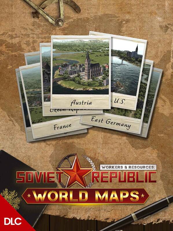 Workers & Resources: Soviet Republic World Maps DLC Europe | Steam