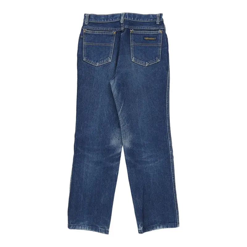 Valentino Jeans - 30W UK 12 Blue Cotton