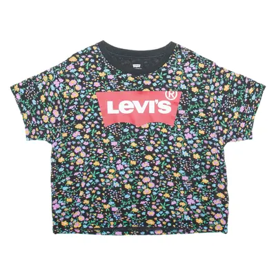 LEVI'S Womens T-Shirt Black S