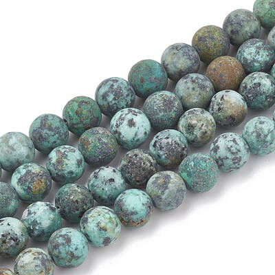 Natural African Turquoise(Jasper) Beads Strands