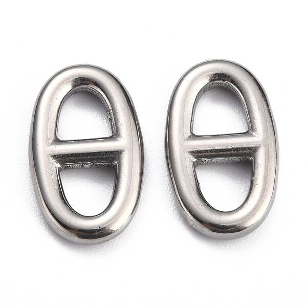 Non-Tarnish 304 Stainless Steel Connector Charms