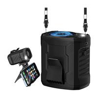 4-in-1 Portable Fan: Waist/Neck/Desk Multi-Use | 7000RPM Rechargeable High Speed Cooling Fan with Phone Stand & LED Light | 4...