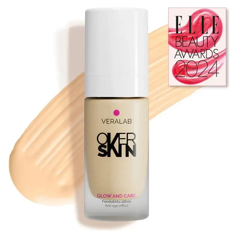 Overskin Glow And Care - Active, Radiant and Hydrating Foundation 03 - Vanilla 30 ml